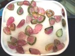 Bi Coloured Tourmaline Carvings